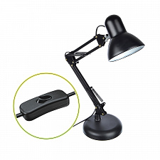 Лампа настольная для школьника E27 Огонёк OG-LDP35 Черная