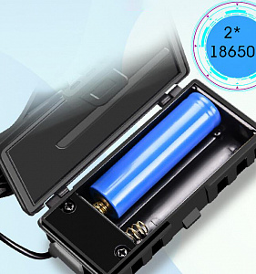 Патриот PT-FLG29 фонарь налобный (4L, 2*18650)