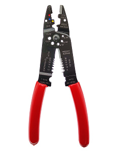 Стриппер клещи 3 в 1 для снятия изоляции и обжима клемм Патриот PT-INK08