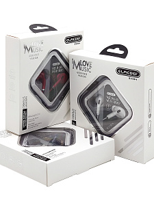 ELMCOEI EV-194 Красные наушники-гарнитура (3.5мм)