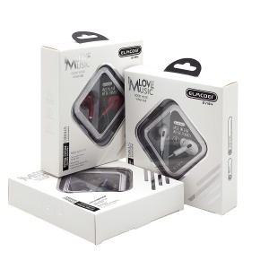 ELMCOEI EV-194 Красные наушники-гарнитура (3.5мм)