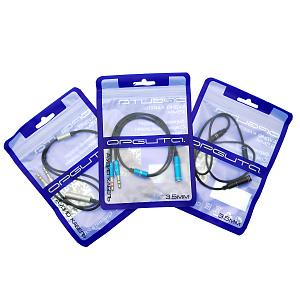 Орбита OT-AVC44 Серебро переходник аудио (гнездо 3,5 мм на 2 штекера Джек 3,5 мм) (УПАКОВКА 10шт)