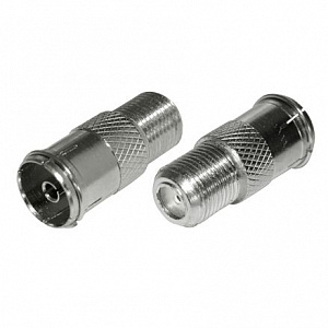 Орбита OT-AVT09(308) переходник гнездо F - гнездо антен. (УПАКОВКА 100шт)