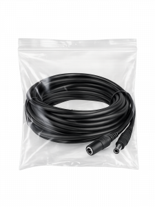 Удлинитель для видеокамеры штекер-гнездо 5.5*2.1мм черный 5м Орбита OT-VNW09