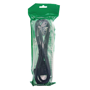 Кабель питания сетевой C13 для компьютера угловой 1.5м Орбита OT-ELS08 Черный