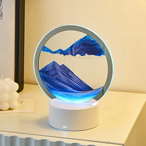 Песочная картина ночник интерьерный Огонёк OG-LDP34 Синий