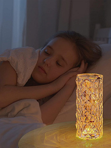 Светильник настольный декоративный ночник RGB Огонёк OG-LDP32