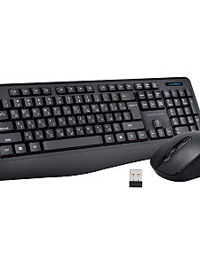 Клавиатура беспроводная и мышь Bluetooth мембранный комплект Орбита OT-PCM73