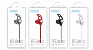 EZRA EP10 Красные наушники-гарнитура (3.5мм)