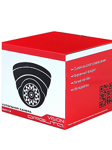 Камера видеонаблюдения уличная IP купольная вариофокальная 2MP Орбита OT-VNI30 Белая