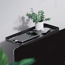 Навесная полка кронштейн подставка на телевизор, монитор для ресивера, приставки Орбита OT-HOD20