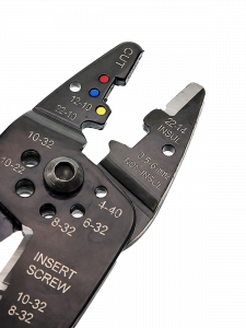 Стриппер клещи 3 в 1 для снятия изоляции и обжима клемм Патриот PT-INK08