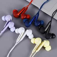 ELMCOEI EV-234 Белые наушники-гарнитура (3.5мм)