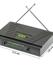 Микрофон караоке беспроводной набор 2шт Орбита OT-ERM12