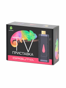 Смарт ТВ приставка медиаплеер на андроид 2/16 Гб Орбита OT-DVB30