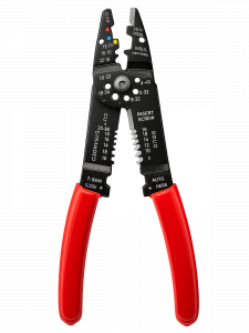 Стриппер клещи 3 в 1 для снятия изоляции и обжима клемм Патриот PT-INK08