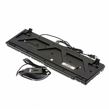 Клавиатура игровая проводная и мышь мембранный комплект Орбита OT-PCM74