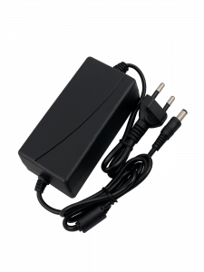 Блок питания 12В 3А универсальный адаптер сетевой со штекером 5.5х2.5 мм Орбита OT-APB41 Черный