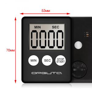 Орбита OT-HOM21 Черный таймер-секундомер