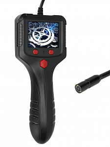 Видео эндоскоп гибкая камера с экраном 2.4 дюйма с подсветкой Орбита OT-SME16