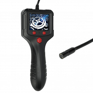 Видео эндоскоп гибкая камера с экраном 2.4 дюйма с подсветкой Орбита OT-SME16