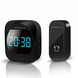 Звонок беспроводной сетевой 38 мелодий Орбита OT-HOC18 Черный