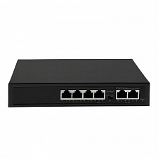 Коммутатор (свитч) на 4 POE ( 802.3af/at ) портов +2 Ethernet порта 100Mbs Орбита OT-VNP35