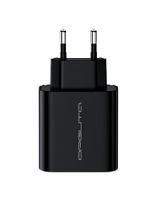 Зарядное устройство для телефона 15W адаптер на 2 гнезда Орбита OT-APU34 Черный