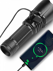 Патриот PT-FLR33 фонарь ручной (1L, 26650,ZOOM)