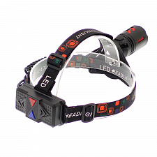 Патриот PT-FLG50 фонарь налобный (1L, 2*18650, ZOOM)