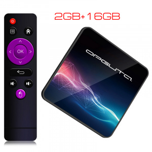 Смарт ТВ приставка медиаплеер на андроид 2/16 Гб Орбита OT-DVB34
