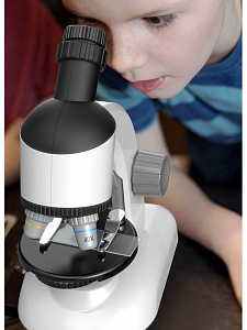 Микроскоп детский для наблюдения с кейсом в виде столика Орбита OT-INL83