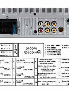 TDS TS-CAM06 автомагнитола 2DIN (радио,USB,bluetooth)