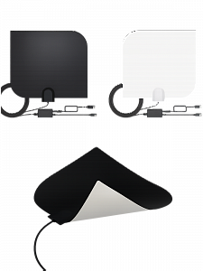 Антенна комнатная для цифрового ТВ с усилителем Орбита OT-ANT04