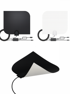 Антенна комнатная для цифрового ТВ с усилителем Орбита OT-ANT04