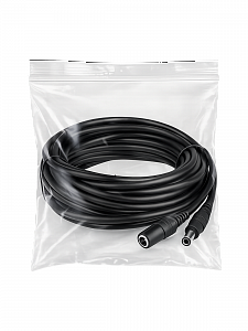 Удлинитель для видеокамеры штекер-гнездо 5.5*2.1мм черный 3 метра Орбита OT-VNW09