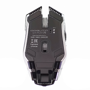 Орбита OT-PCM71 Серая игровая мышь беспроводная (USB, 2.4ГГц, аккум, 10м)