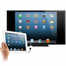 Орбита OT-AVW53 переходник (штекер Lightning - гнездо HDMI/Lightning) 15 см