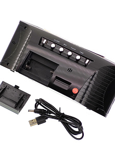 Часы электронные настольные от сети с будильником VST 719-5 Синие