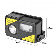 Патриот PT-FLG27 фонарь налобный (1L, аккум, дат.движ)