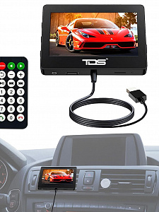 TDS TS-CAF24 модулятор с экраном MP5 (4.3", 1280*720, Bluetooth)