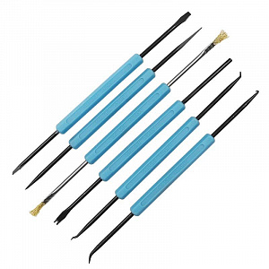 Паяльник электрический с терморегулятором, набор 24 в 1 Помощник PM-INP31