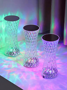 Светильник декоративный настольный ночник RGB Огонёк OG-LDP33