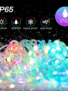 Умная светодиодная гирлянда 10 метров Bluetooth Огонёк OG-LDG19