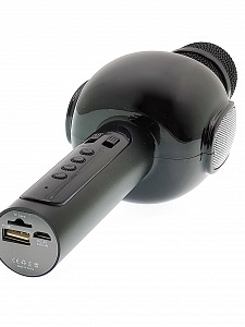 Орбита OT-BTM01 микрофон BT Черный (Bluetooth, динамики, USB)