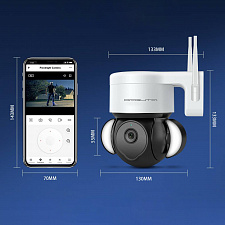 Орбита OT-VNI51 Видеокамера IP 4G (2560*1440, 4Mpix, 3,6мм, пластик)