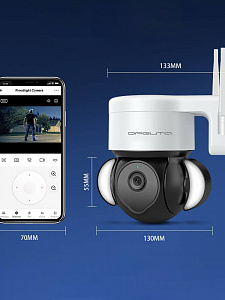 Орбита OT-VNI51 Видеокамера IP 4G (2560*1440, 4Mpix, 3,6мм, пластик)