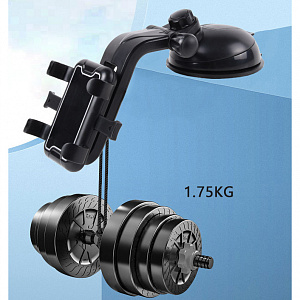 Держатель для телефона автомобильный на присоске TDS TS-CAA56 Черный