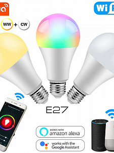 Орбита OT-HOS10 Умная лампочка (E27,9Вт, Wi-Fi)