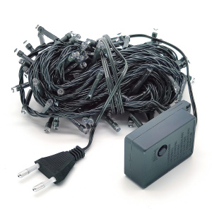 Огонек OG-LDG17 гирлянда LED Мультицвет (200 ламп,220В)  МЯТАЯ УПАКОВКА